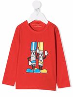 Stella McCartney Kids t-shirt à imprimé graphique - Rouge - thumbnail