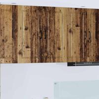 Keukenkast met plank Oudhout 80 x 31 x 80 cm Bewerkt hout