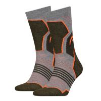 HEAD Hiking Crew sokken 2-pack Unisex Forest-35/38