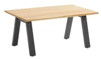Ambassador high coffee table Natural teak 120 X 70 X 55 cm. 4 Seasons Outdoor