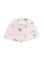 POLO RALPH LAUREN KIDS chapeau à imprimé ourson - Rose