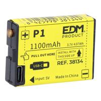 Oplaadbare Batterijen EDM 38134