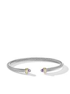 David Yurman bracelet Classic Cable en or 14ct et argent sterling (4 mm)