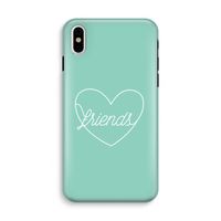 Friends heart pastel: iPhone XS Tough Case