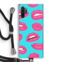 Bite my lip: Samsung Galaxy Note 10 Plus Transparant Hoesje met koord