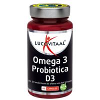 Lucovitaal Omega 3 Probiotica D3 60Capsules