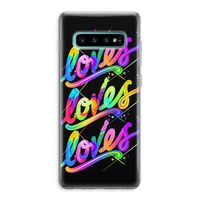 Loves: Samsung Galaxy S10 Plus Transparant Hoesje