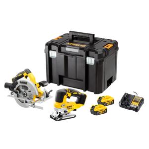 DeWALT DCK2012P2T Accu combiset 2-delig (DCS570 + DCS334) 18V XR 5.0Ah in TSTAK