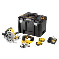 DeWALT DCK2012P2T Accu combiset 2-delig (DCS570 + DCS334) 18V XR 5.0Ah in TSTAK