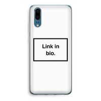 Link in bio: Huawei P20 Transparant Hoesje