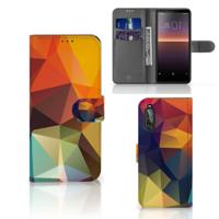 Sony Xperia 10 II | Book Case | Polygon Color