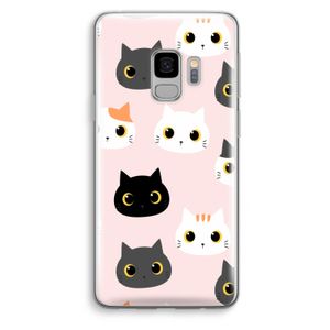 Katten: Samsung Galaxy S9 Transparant Hoesje