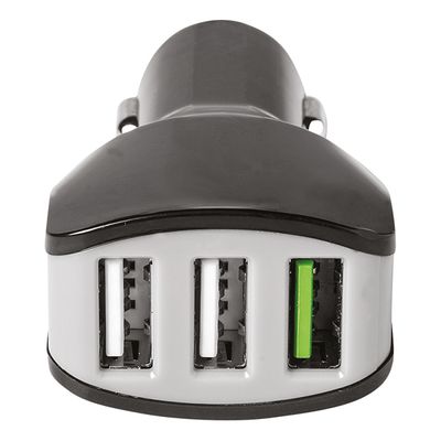 Celly Autolader 3 USB 4.4A zwart 0517543