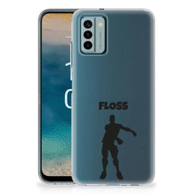 Nokia G22 Telefoonhoesje met Naam Floss Nokia G22 Telefoonhoesje met Naam Floss