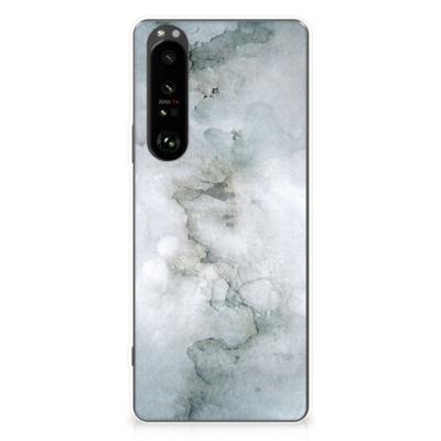 Smartphone hoesje Sony Xperia 1 III Painting Grey Smartphone hoesje Sony Xperia 1 III Painting Grey