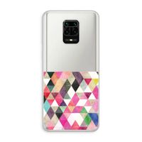 Gekleurde driehoekjes: Xiaomi Redmi Note 10 Lite Transparant Hoesje Gekleurde driehoekjes: Xiaomi Redmi Note 10 Lite Transparant Hoesje