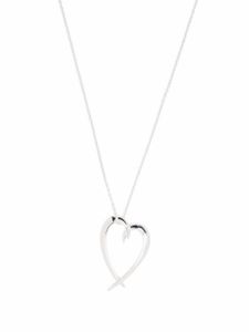 Shaun Leane collier à pendentif cœur - Argent