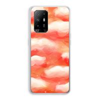 Lichte Wolken: Oppo A94 5G Transparant Hoesje