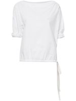 Proenza Schouler t-shirt en coton Addison à manches bouffantes - Blanc