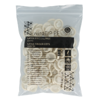 Vingercondoom latex maat S 100 Stuks