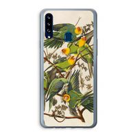 Carolinaparkiet: Samsung Galaxy A20s Transparant Hoesje