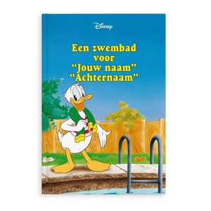 Boek met naam - Disney Donald Duck - Hardcover