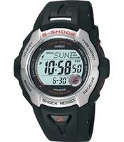 Horlogeband Casio 10137024 / GW-700A-1V / GW700E / GW-700U / GW-701 Kunststof/Plastic Zwart 14mm