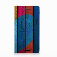 Nokia 2.1 2018 Book Wallet Case Wood Heart - Cadeau voor je Vriend