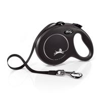 Riem Flexi Collection Strap S Zwart 5 meter - thumbnail