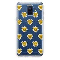 Leeuwenkoppen: Samsung Galaxy A6 (2018) Transparant Hoesje