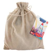 Grafix Spel rocket balance in katoenen tasje