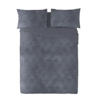 Dekbedovertrek Naturals ELBA Donker grijs Bed van 135 (220 x 220 cm) - thumbnail