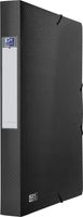 Oxford Urban elastobox uit PP, formaat 24 x 32 cm, rug van 4 cm, zwart - thumbnail