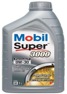 MOBIL Synthetische motorolie S3000 - 0W30 Formula-P - 1 L.