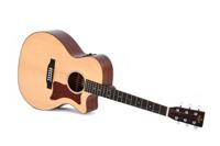 Sigma Guitars GMC-1E gitaar Akoestische-elektrische gitaar 6 snaren Meerkleurig - thumbnail