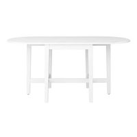 Eetkamertafel Venice - wit - 75x166x75 cm