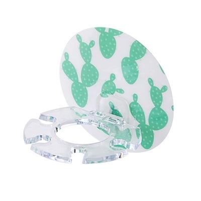 Plastic tandenborstel houder tandpasta opslag tand borstel dispenser (groen)