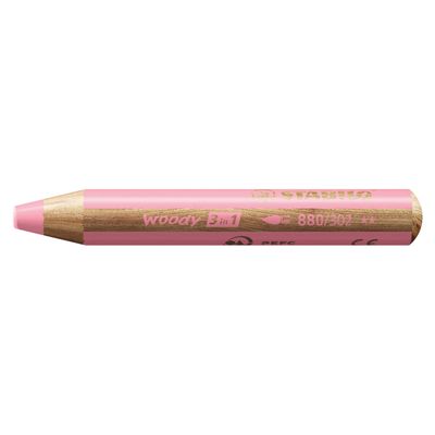 Stabilo woody 3in1 - pastel roze