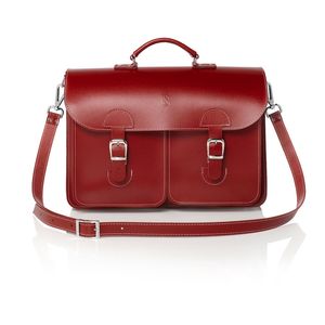 OldSchool Bags Schooltas Extra Large Klassiek Rood