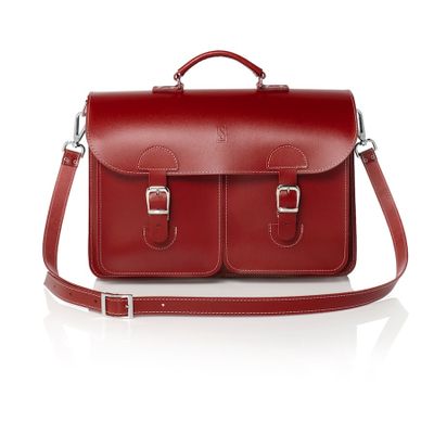 OldSchool Bags Schooltas Extra Large Klassiek Rood OldSchool Bags Schooltas Extra Large Klassiek Rood