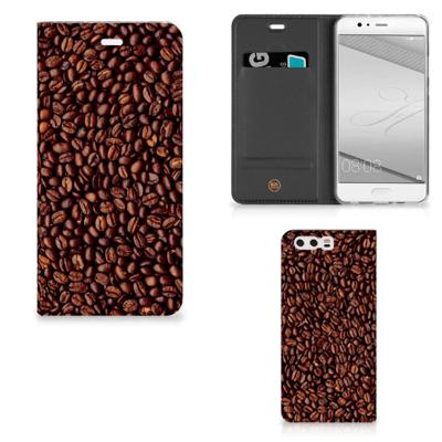 Huawei P10 Plus | Flip Style Cover | Koffiebonen