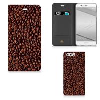 Huawei P10 Plus | Flip Style Cover | Koffiebonen