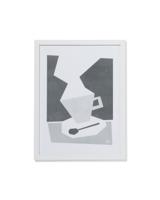 HEMA Fotolijst 30x40cm Wit Hout (wit)