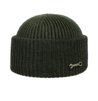 Stetson Garage Muts Wol Groen Grijs Stetson Garage Muts Wol Groen Grijs