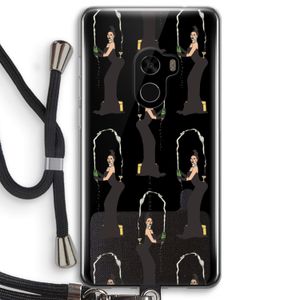 Pop Some Kim: Xiaomi Mi Mix 2 Transparant Hoesje met koord