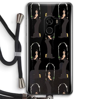 Pop Some Kim: Xiaomi Mi Mix 2 Transparant Hoesje met koord