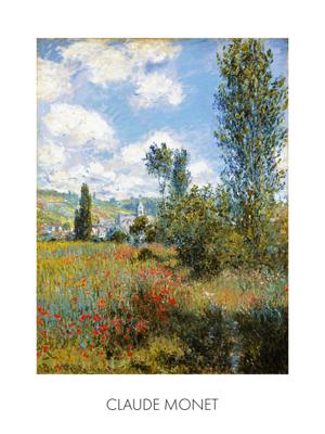 Kunstdruk Claude Monet - Ile Saint-Martin 60x80cm