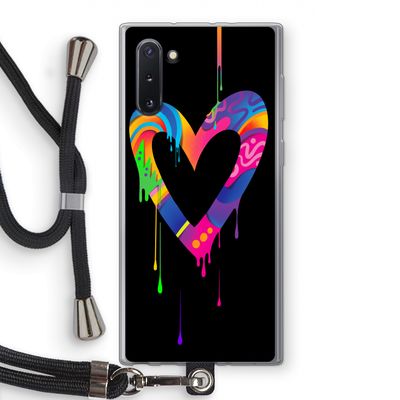 Melts My Heart: Samsung Galaxy Note 10 Transparant Hoesje met koord