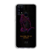 Praying For My Haters: Samsung Galaxy M31 Transparant Hoesje