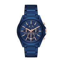 Horlogeband Armani Exchange AX2607 Staal Blauw 22mm - thumbnail